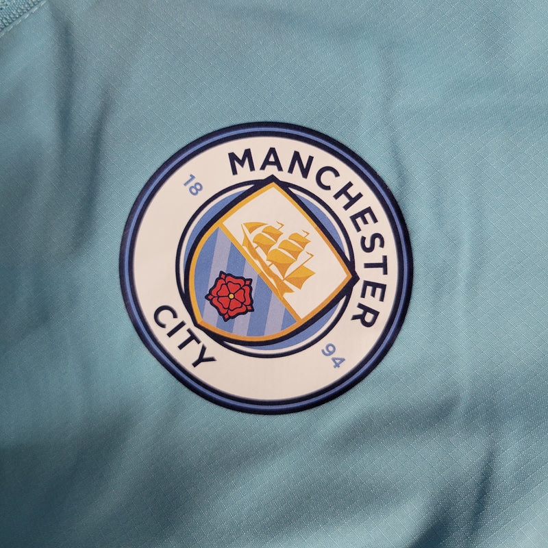 Jaqueta Corta Vento Manchester City 23/24 - Azul e Branca - Pk_imports_01 