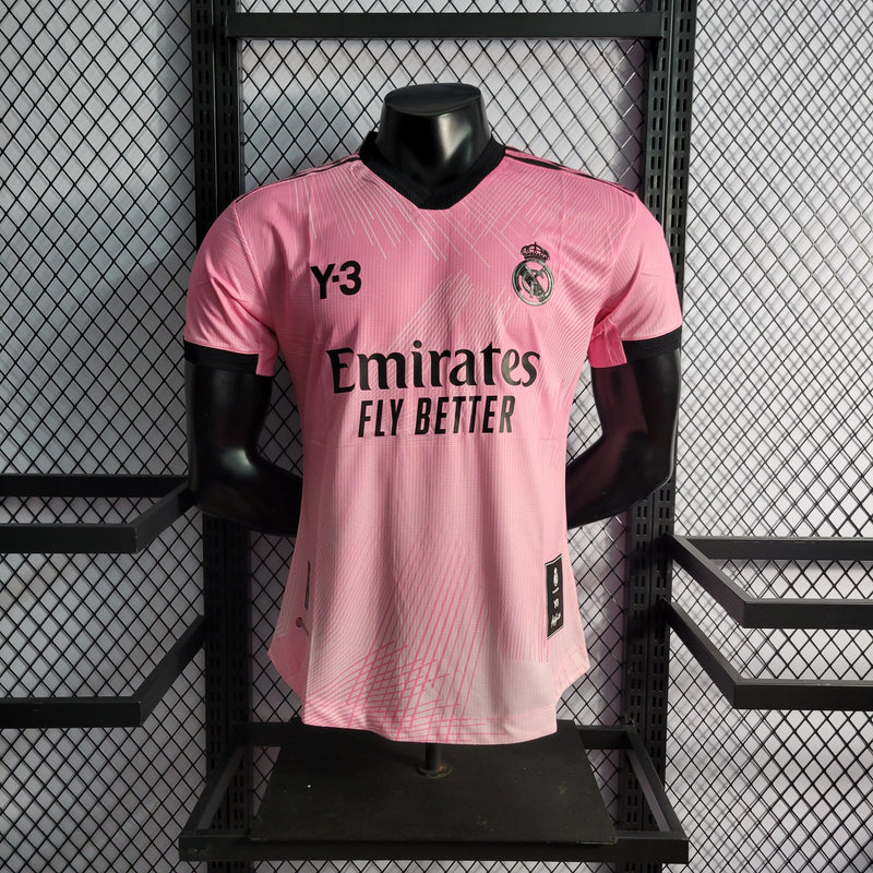 Camisa Real Madrid Edição Especial Y3 Rosa 22/23 - Versão Jogador - Pk_imports_01 