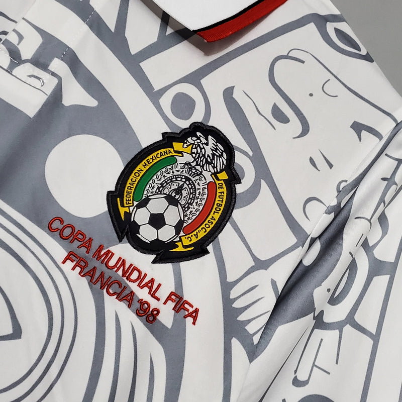 Camisa México Reserva 1998 - Versão Retro - Pk_imports_01 