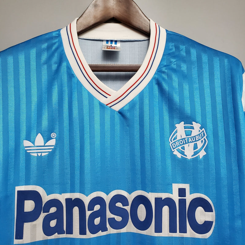 Camisa Olympique de Marseille Reserva 90/91 - Versão Retro - Pk_imports_01 