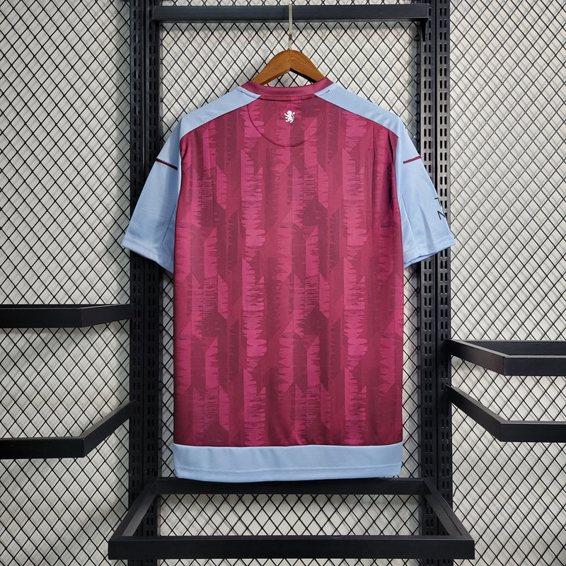 Camisa Aston Villa Home 23/24 Castore Torcedor Masculina - Lançamento - Pk_imports_01 