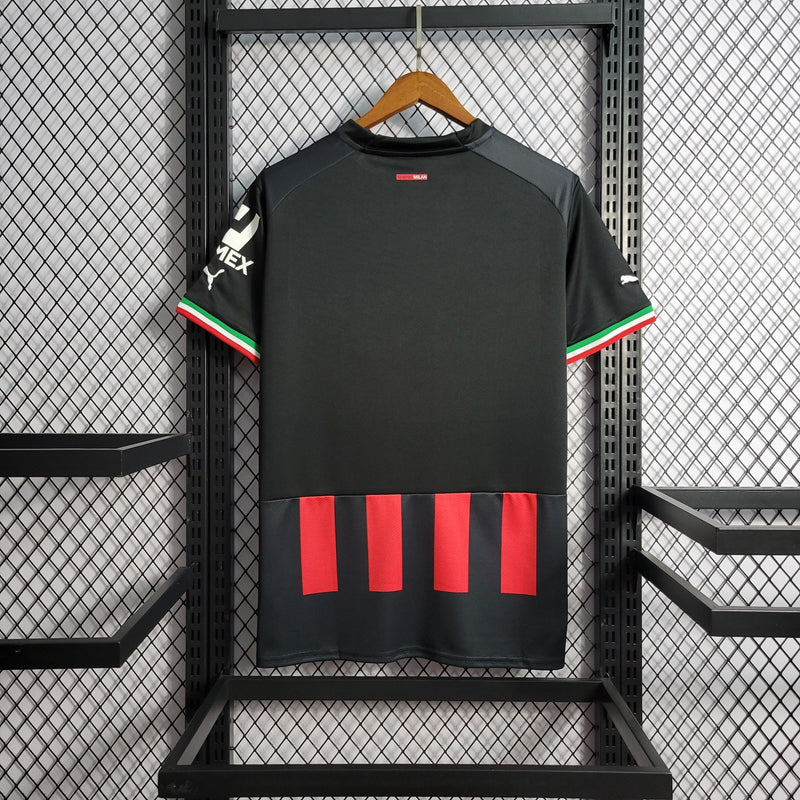 Camisa Milan Titular 22/23 - Versão Torcedor - Pk_imports_01 