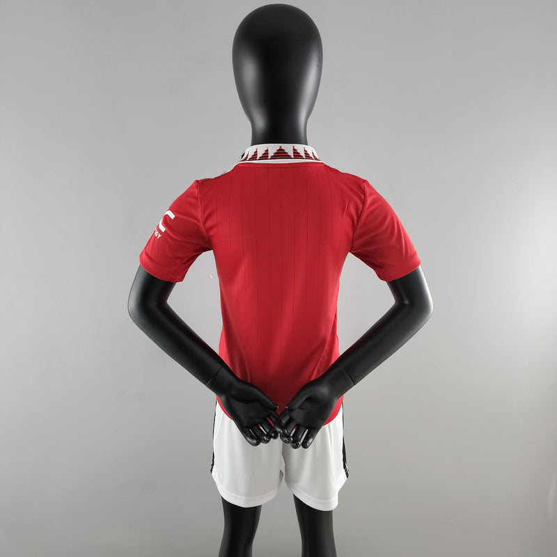 Kit Infantil Manchester United Titular 22/23 - Pk_imports_01 