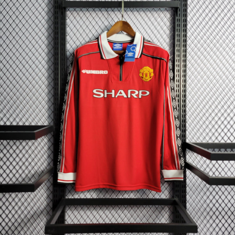 Camisa Manchester United Titular 98/99 - Versão Retro - Pk_imports_01 