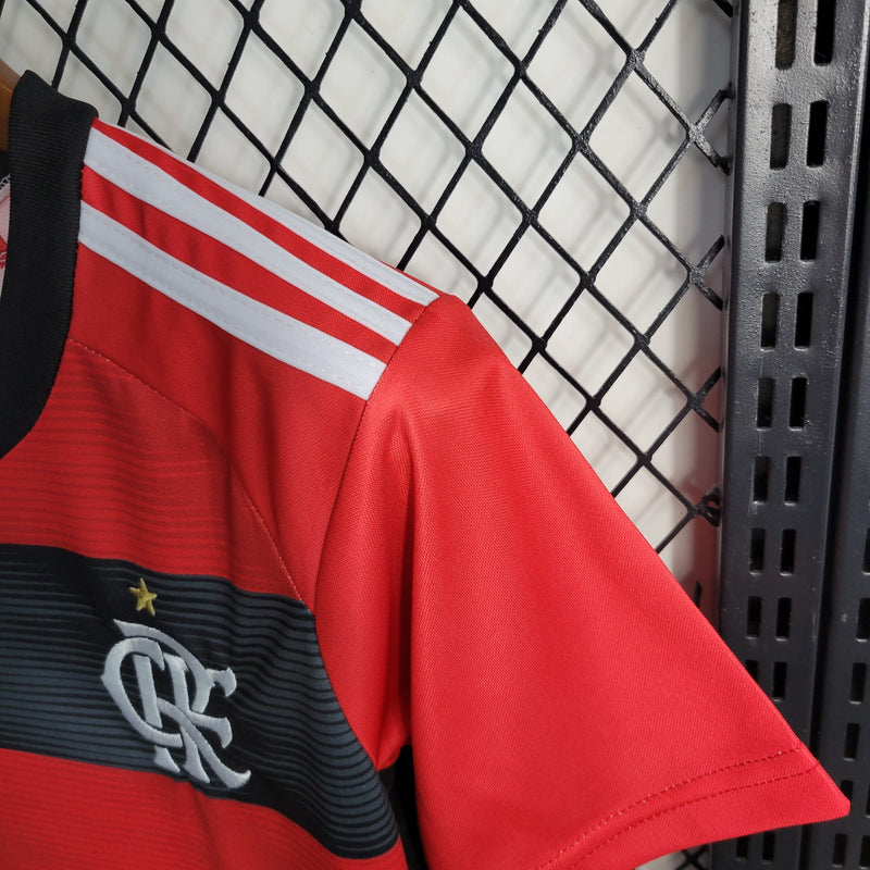 Kit Infantil Flamengo Titular 23/24 - Pk_imports_01 