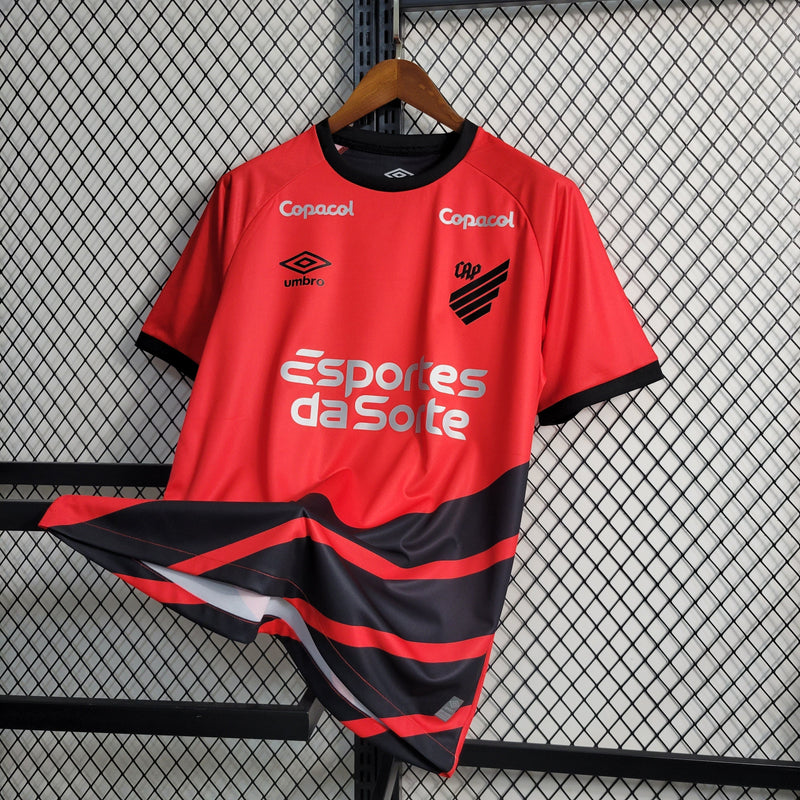 Camisa Athletico Paranaense Home 23/24 - Umbro Torcedor Masculina - Lançamento - Pk_imports_01 