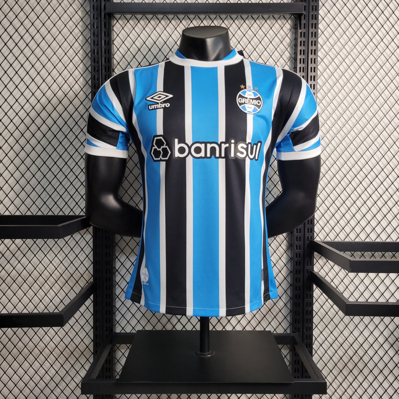 Camisa Grémio Home 23/24 - Umbro Jogador Masculina - Pk_imports_01 