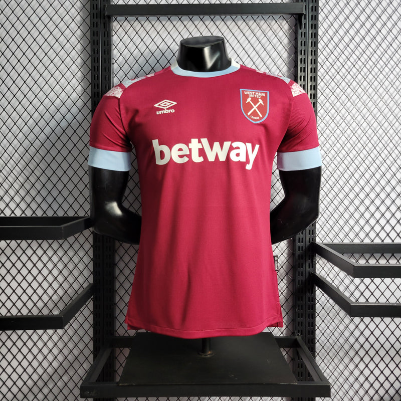 Camisa West Ham Titular 22/23 - Versão Jogador - Pk_imports_01 