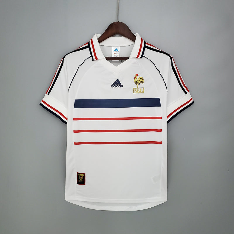 Camisa França Reserva 1998 - Versão Retro - Pk_imports_01 