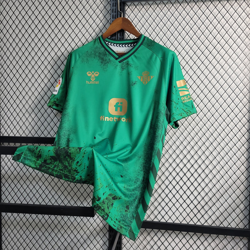 Camisa Real Betis Home 23/24 - Hummel Torcedor Masculina - Lançamento - Pk_imports_01 