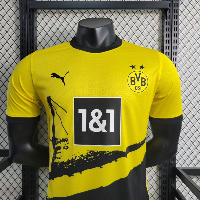 Camisa Borussia Dortmund Home 23/24 - Puma Jogador Masculina - Pk_imports_01 