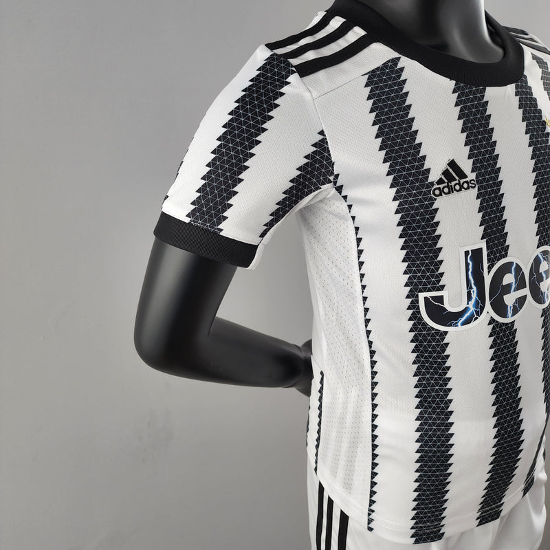 Kit Infantil Juventus Titular 22/23 - Pk_imports_01 