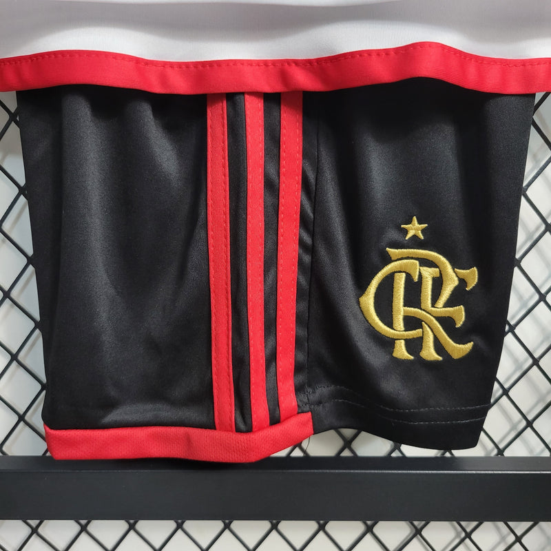 Kit Infantil Flamengo Away 23/24 - Pk_imports_01 