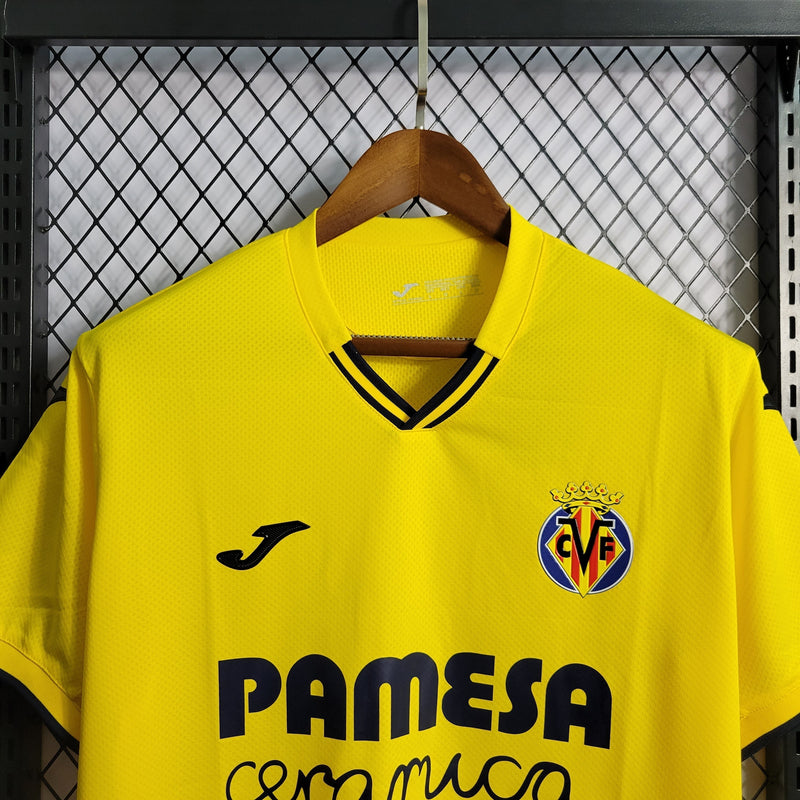 Camisa Villarreal Titular 22/23 - Versão Torcedor - Pk_imports_01 