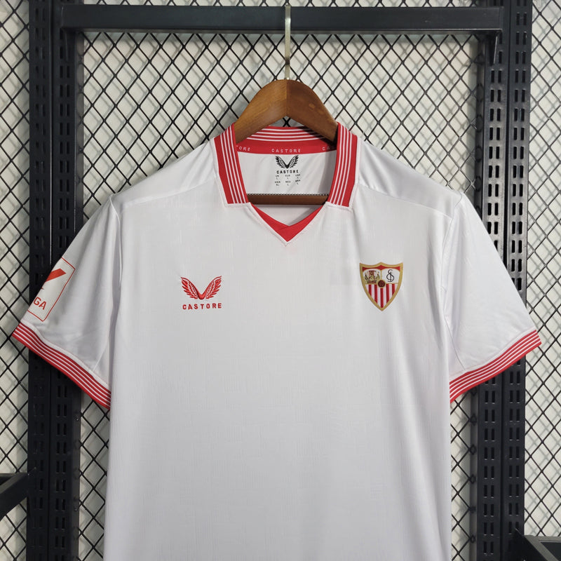 Camisa Sevilla Home 23/24 Castore Torcedor Masculina - Pk_imports_01 