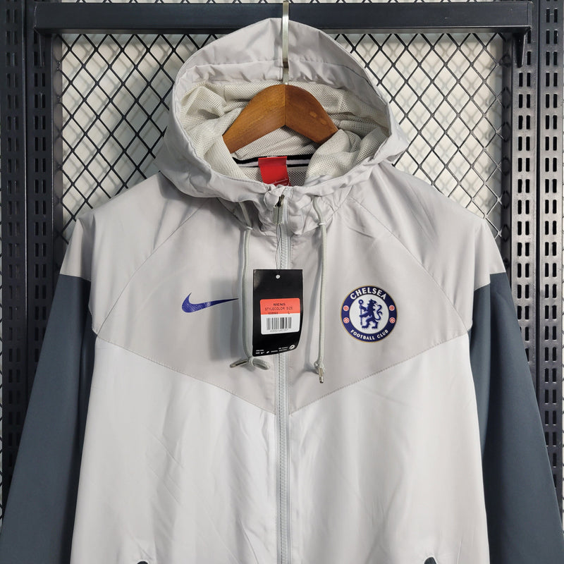 Jaqueta Corta Vento Chelsea 23/24 - Branco - Pk_imports_01 