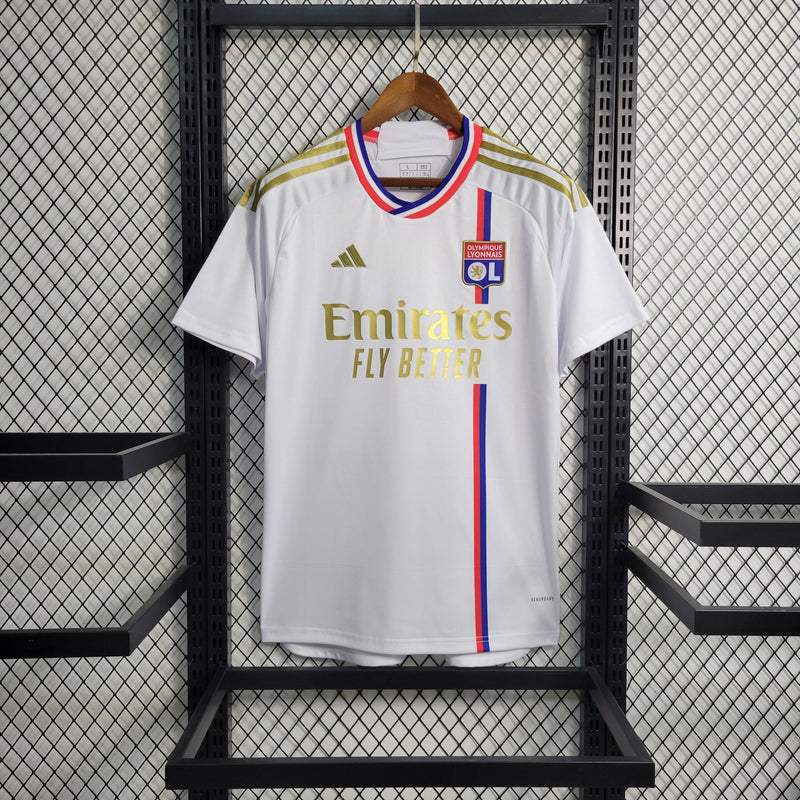 Camisa Lyon Home 23/24 - Adidas Torcedor Masculina - Lançamento - Pk_imports_01 