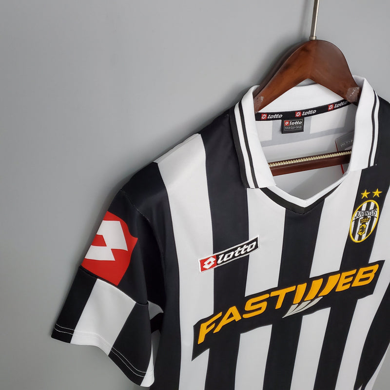 Camisa Juventus Titular 01/02 - Versão Retro - Pk_imports_01 