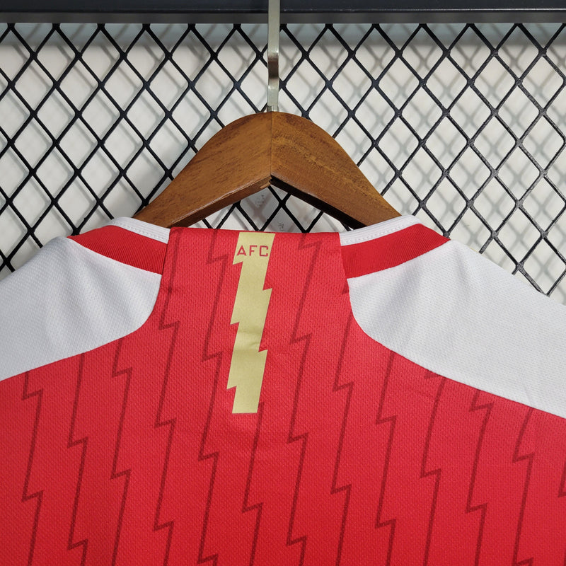 Camisa Arsenal Home 23/24 - Adidas Torcedor Masculina - Lançamento - Pk_imports_01 