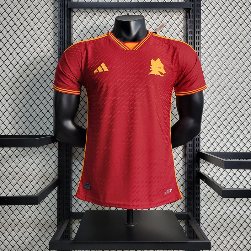 Camisa Roma Home 23/24 - Adidas Jogador Masculina - Pk_imports_01 