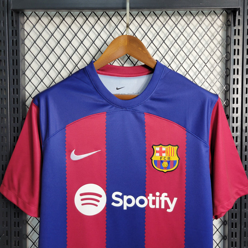 Camisa Barcelona Home 23/24 - Nike Torcedor Masculina - Lançamento - Pk_imports_01 