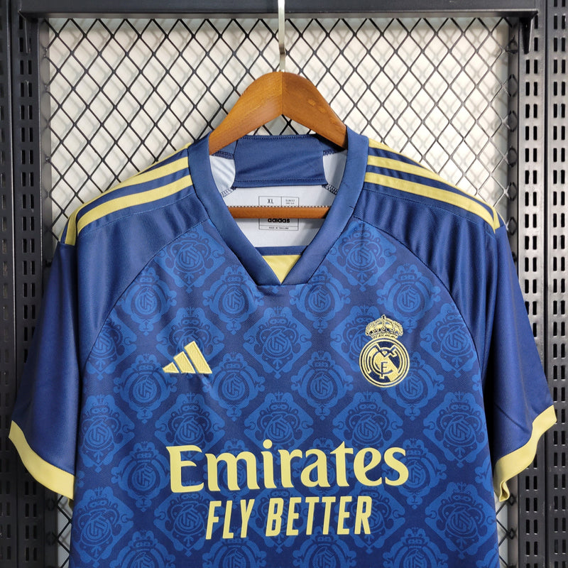 Camisa Real Madrid Azul Royal - 23/24 - Pk_imports_01 