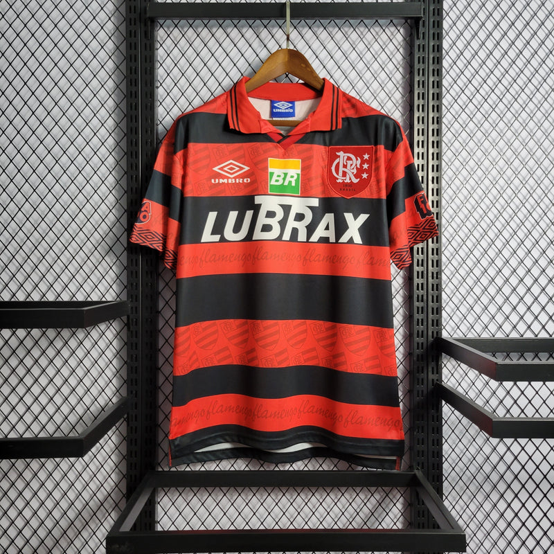 Camisa Flamengo Titular 1995 - Versão Retro - Pk_imports_01 