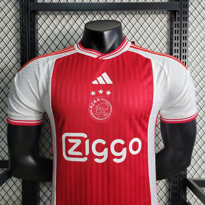 Camisa Ajax Titular 23/24 - Adidas Jogador Masculina - Pk_imports_01 