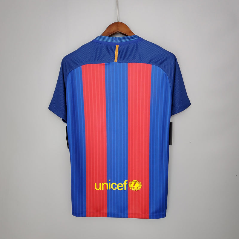 Camisa Barcelona Titular 16/17 - Versão Retro - Pk_imports_01 