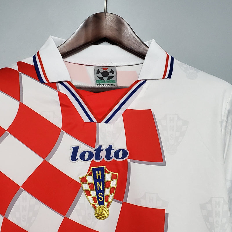 Camisa Croácia 1998 Titular - Versão Retro - Pk_imports_01 