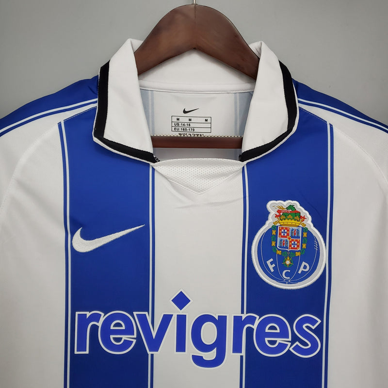 Camisa Porto Titular 03/04 - Versão Retro - Pk_imports_01 