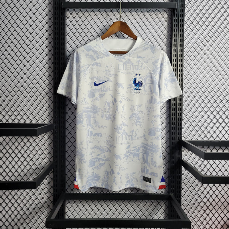 Camisa França Reserva 22/23 - Versão Torcedor - Pk_imports_01 