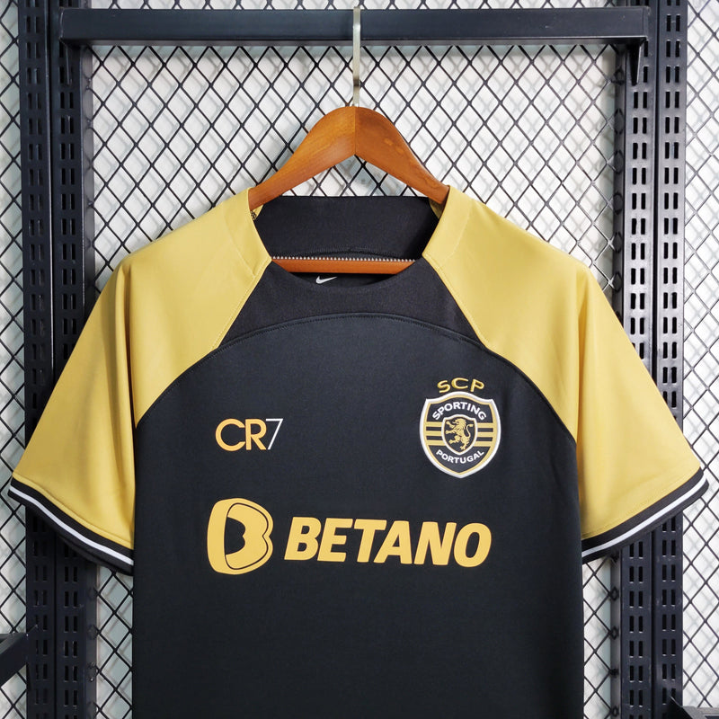 Camisa Sporting Edição Especial 23/24 - CR7 Torcedor Masculina - Lançamento - Pk_imports_01 