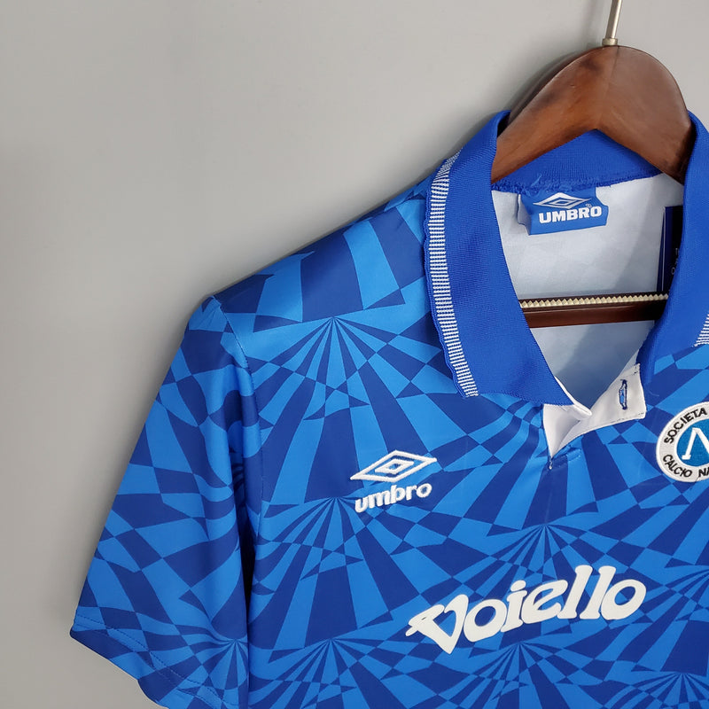 Camisa Napoli Titular 91/93 - Versão Retro - Pk_imports_01 