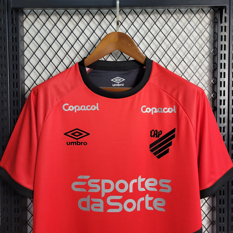 Camisa Athletico Paranaense Home 23/24 - Umbro Torcedor Masculina - Lançamento - Pk_imports_01 