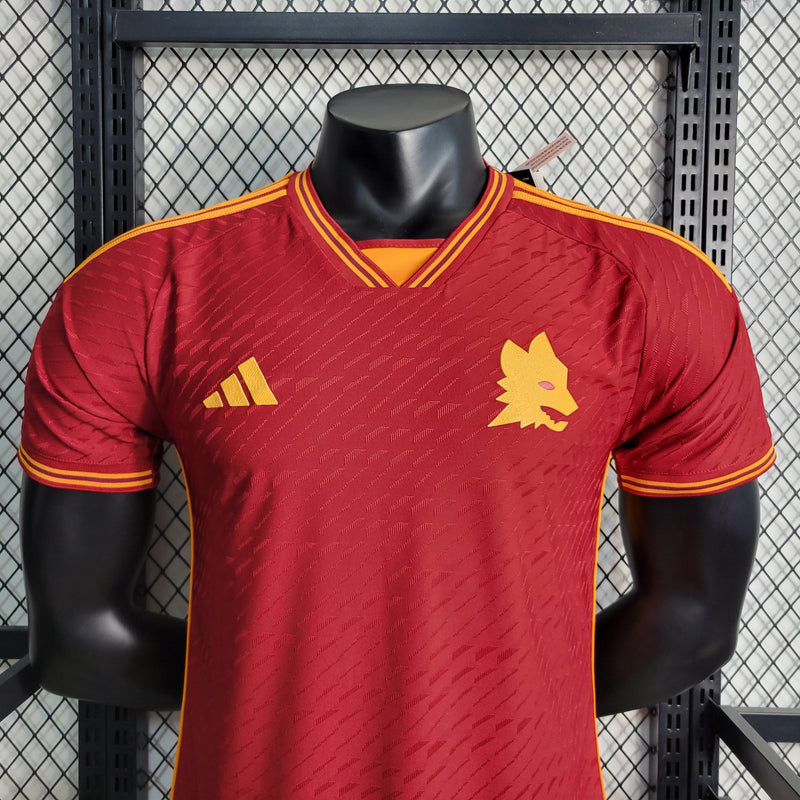 Camisa Roma Home 23/24 - Adidas Jogador Masculina - Pk_imports_01 