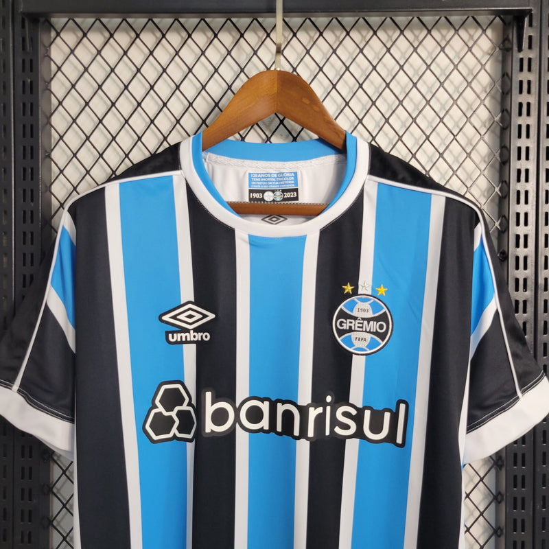 Camisa Grêmio Home 23/24 - Umbro Torcedor Masculina - Lançamento - Pk_imports_01 