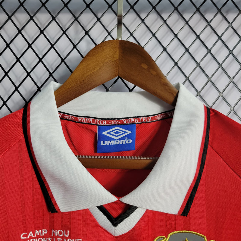 Camisa Manchester United Titular 1999 - Versão Retro - Pk_imports_01 