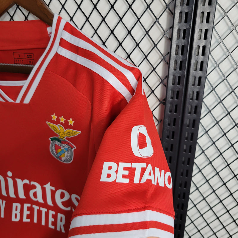 Camisa Benfica Home 23/24 - Adidas Torcedor Masculina - Lançamento - Pk_imports_01 