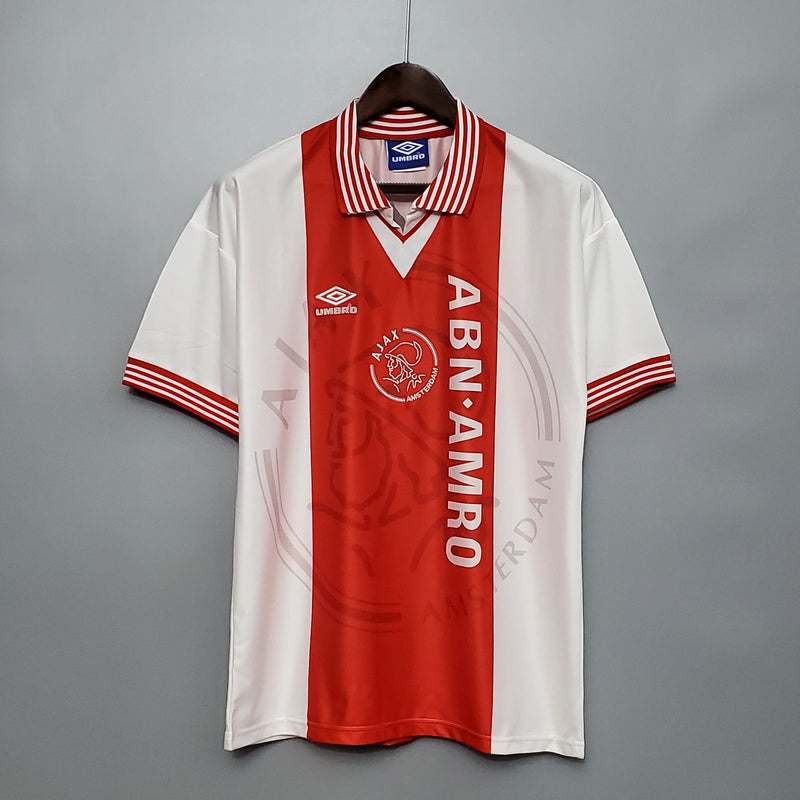 Camisa Ajax Titular 95/96 - Versão Retro - Pk_imports_01 