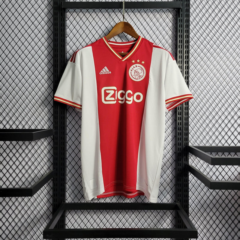 Camisa Ajax Titular 22/23 - Versão Torcedor - Pk_imports_01 