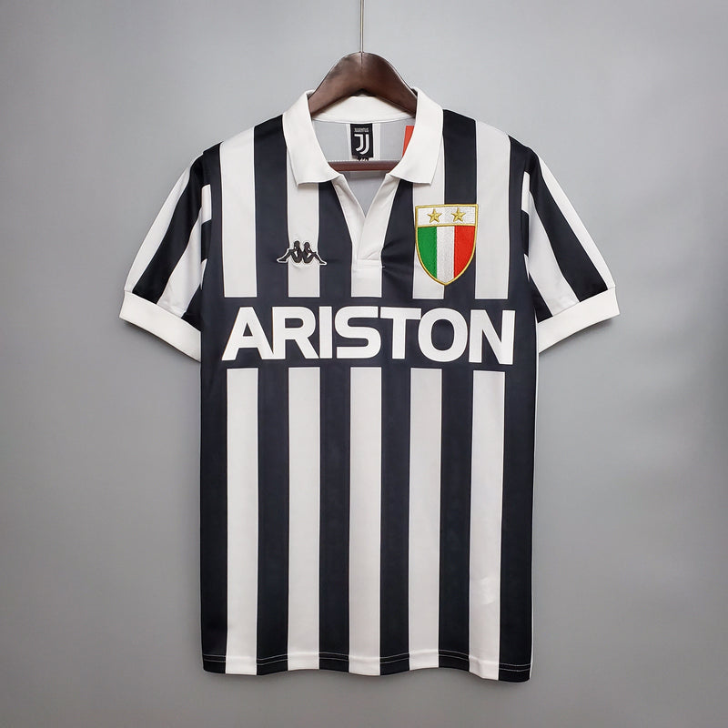 Camisa Juventus Titular 84/85 - Versão Retro - Pk_imports_01 