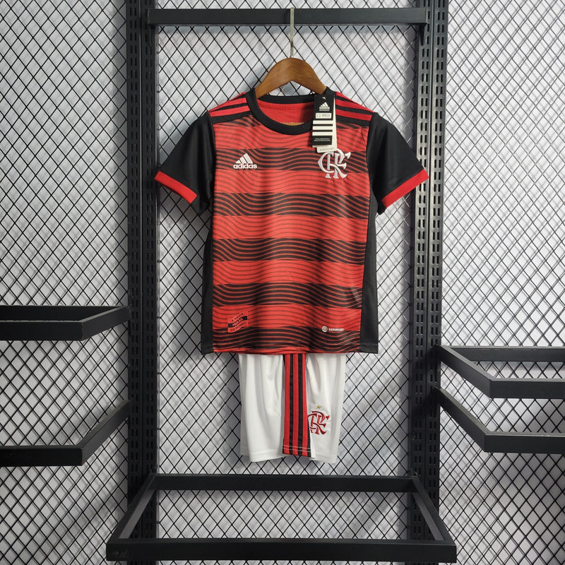 Kit Infantil Flamengo Titular 22/23 - Pk_imports_01 