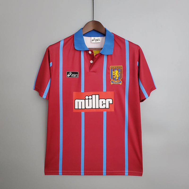 Camisa Aston Villa Titular 93/95 - Versão Retro - Pk_imports_01 