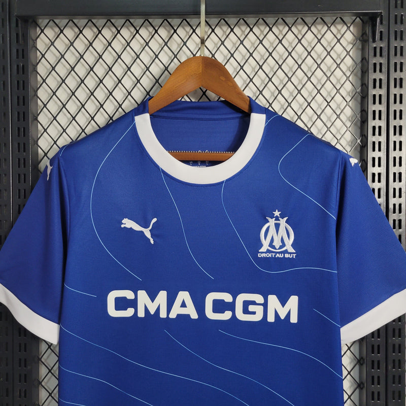 Camisa Olympique de Marseille Away 23/24 - Puma Torcedor Masculina - Pk_imports_01 