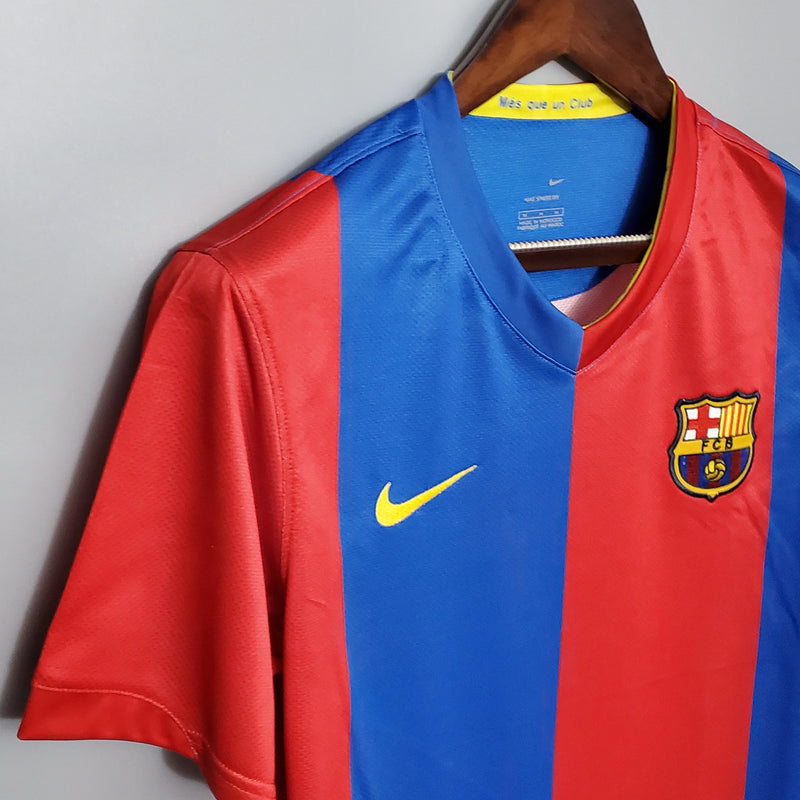 Camisa Barcelona Titular 06/07 - Versão Retro - Pk_imports_01 