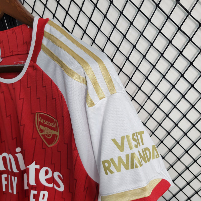 Camisa Arsenal Home 23/24 - Adidas Torcedor Masculina - Lançamento - Pk_imports_01 