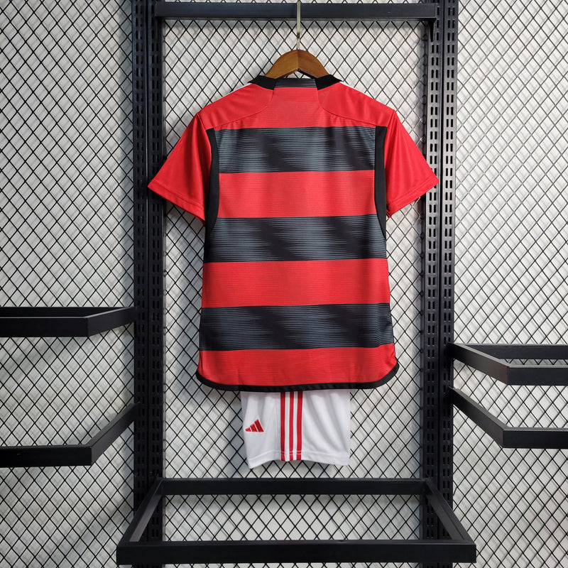 Kit Infantil Flamengo Titular 23/24 - Pk_imports_01 