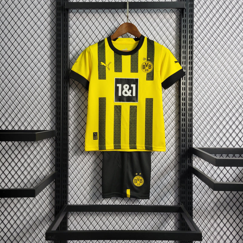 Kit Infantil Borussia Dortmund Titular 22/23 - Pk_imports_01 