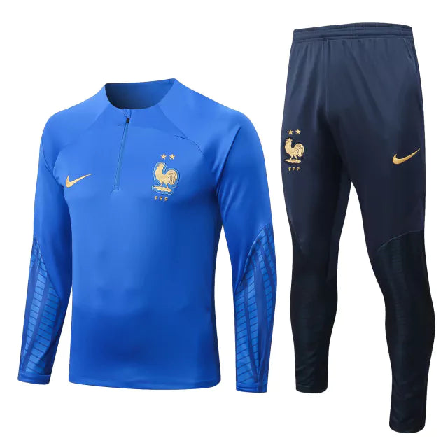 Conjunto de Treino França 2023 Azul - Pk_imports_01 